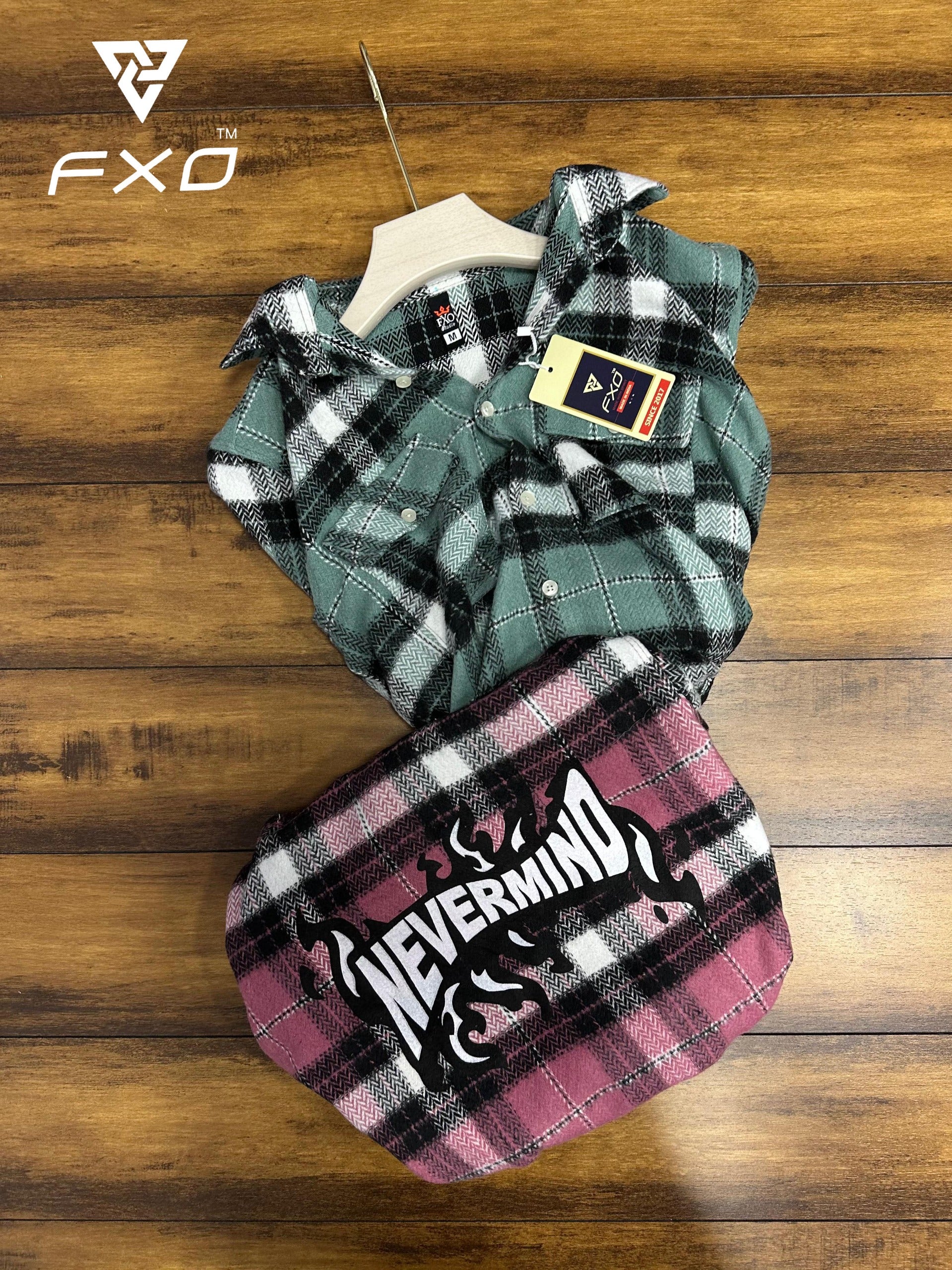 Printed checked Shirts