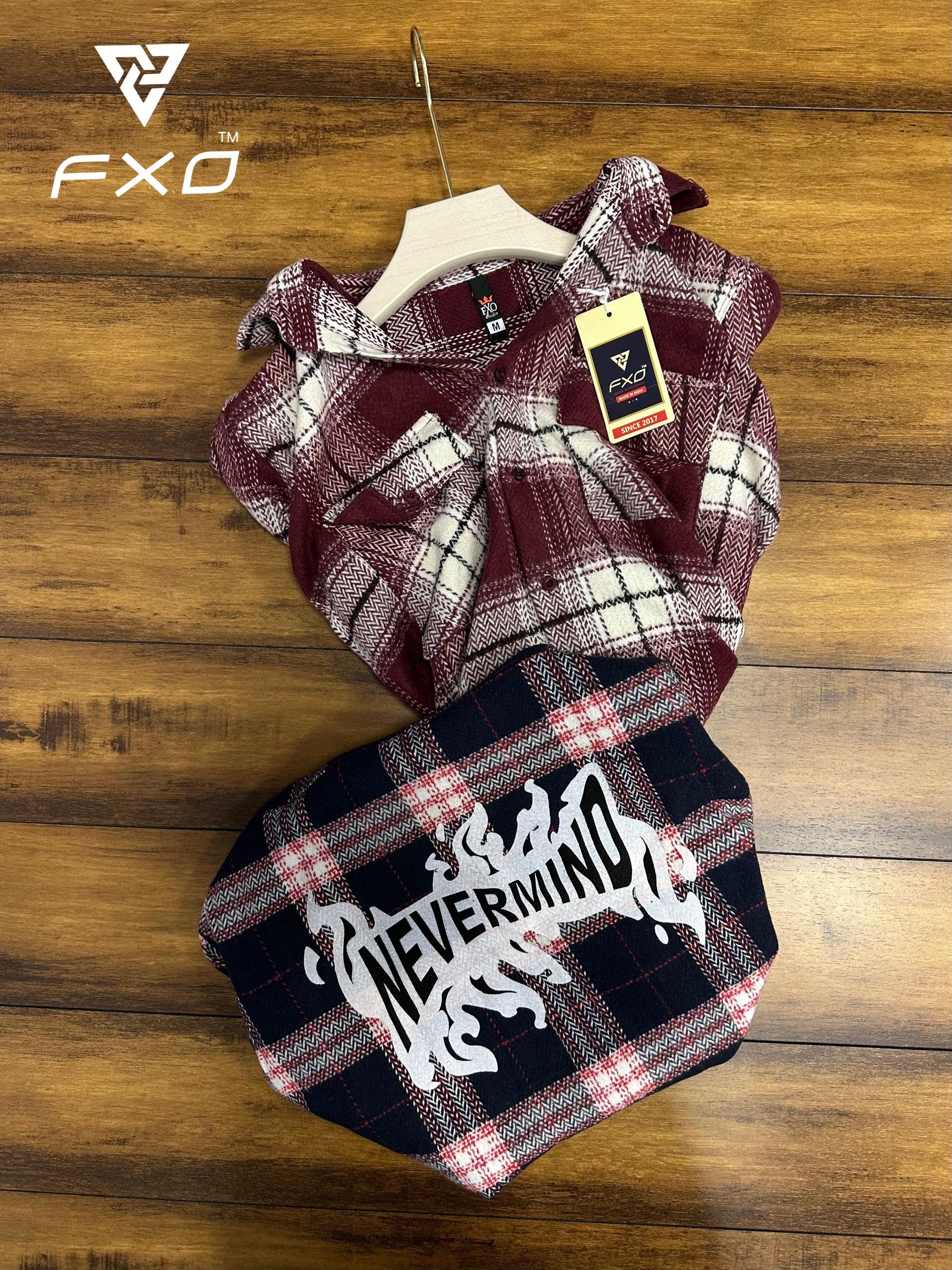 Printed checked Shirts